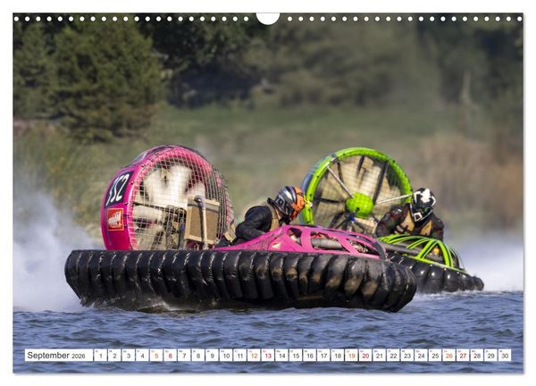 Produktbild: Hovercraft Formel 1 Weltmeisterschaft (Wandkalender 2026 DIN A3 quer), CALVENDO Monatskalender