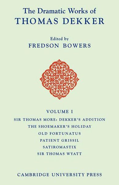 Produktbild: The Dramatic Works of Thomas Dekker