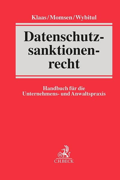 Produktbild: Datenschutzsanktionenrecht