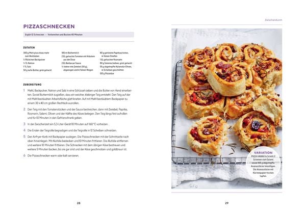 Produktbild: Airfryer Snacks - Die besten Rezepte f&uuml;r die Hei&szlig;luftfritteuse