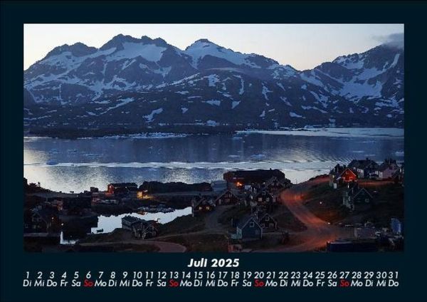 Produktbild: Bergige Welten 2025 Fotokalender DIN A5
