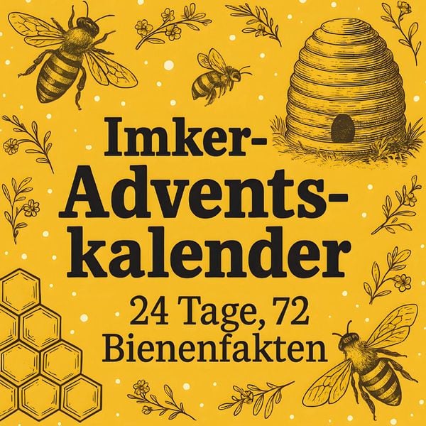 Imker Adventskalender | 24 Tage, 72 Bienenfakten, Taschenbuch von Tobias Klar, Bookmundo, 978-94-038-3860-1