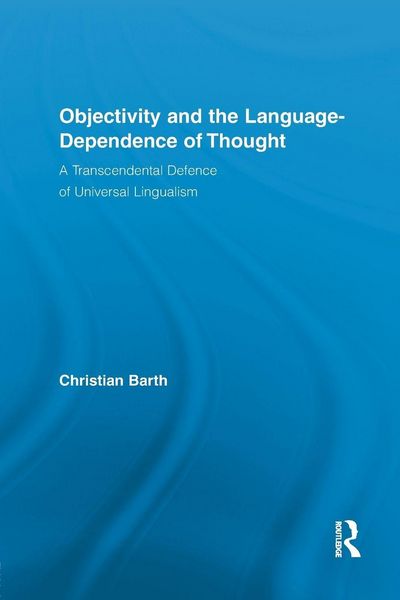 Produktbild: Objectivity and the Language-Dependence of Thought