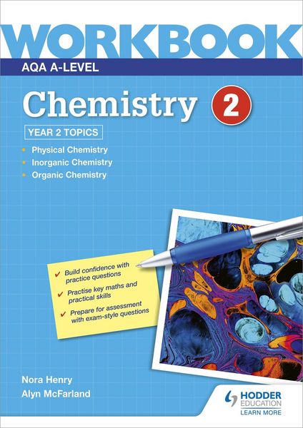 Produktbild: AQA A-level Chemistry Workbook 2