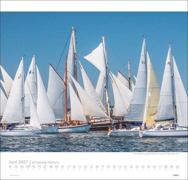 Produktbild: Schleswig-Holstein Edition Kalender 2027 - Land zwischen den Meeren