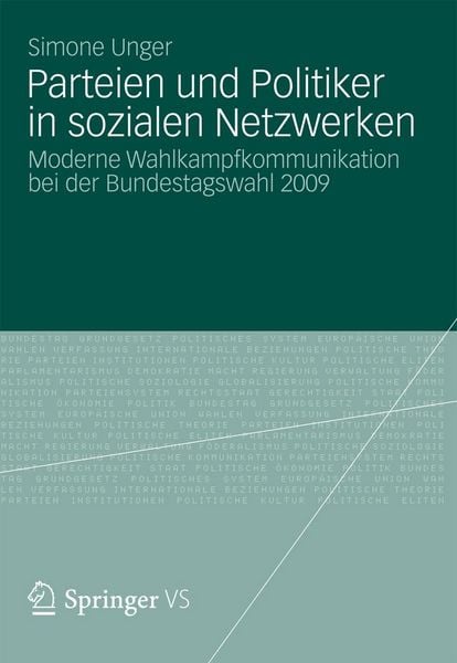 Produktbild: Parteien und Politiker in sozialen Netzwerken
