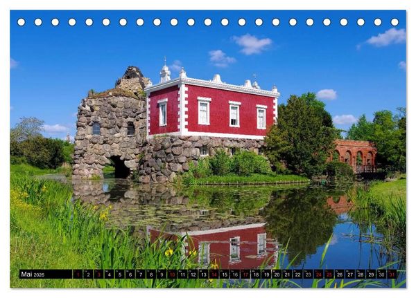 Produktbild: Spaziergang durch den W&ouml;rlitzer Park (Tischkalender 2026 DIN A5 quer), CALVENDO Monatskalender