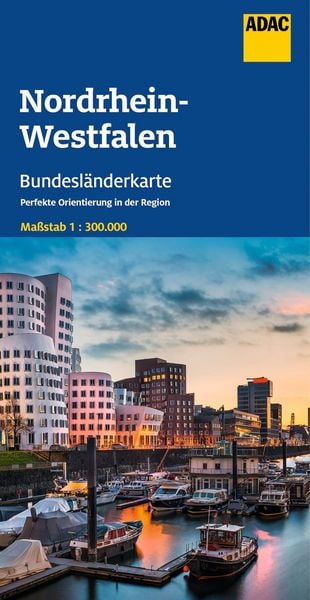 Produktbild: ADAC Bundesl&auml;nderkarte Deutschland 06 Nordrhein-Westfalen 1:300.000