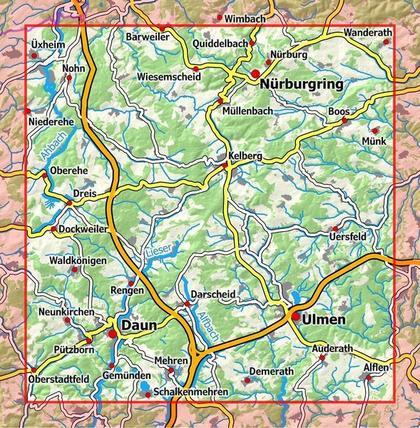 Produktbild: Eifelwandern 14 - Hohe Eifel (S&uuml;d), Vulkaneifel