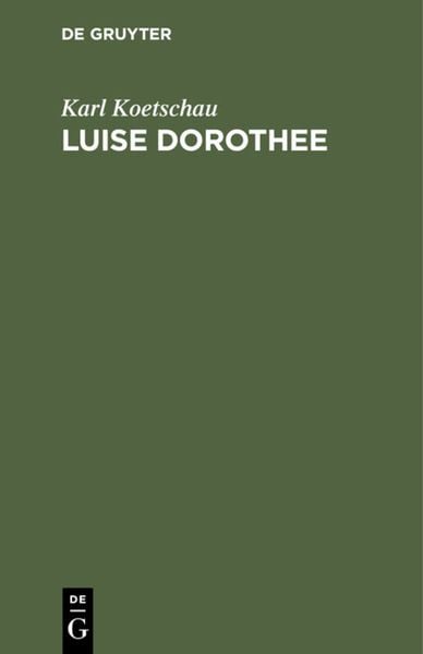 Produktbild: Luise Dorothee