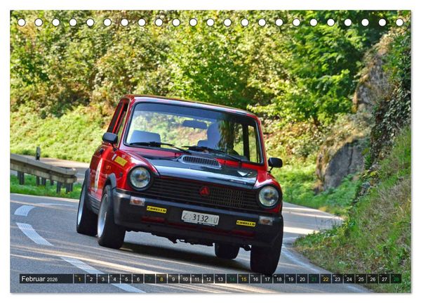 Produktbild: OLDTIMER BERGRENNEN - Kleine Flitzer (Tischkalender 2026 DIN A5 quer), CALVENDO Monatskalender