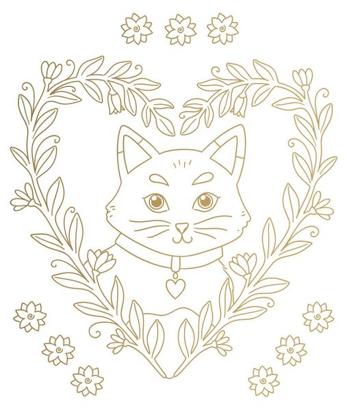 Produktbild: Metallic-Malen, (Katze)