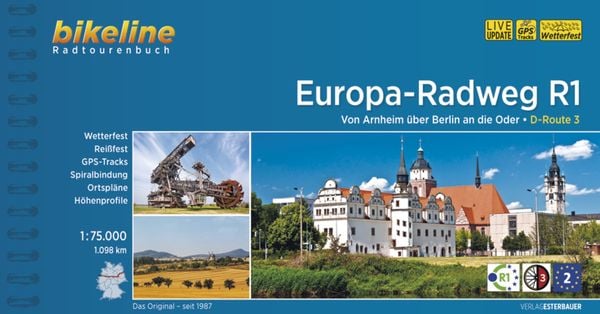 Europa-Radweg R1, Gebundene Ausgabe von , Esterbauer, 9783850009751