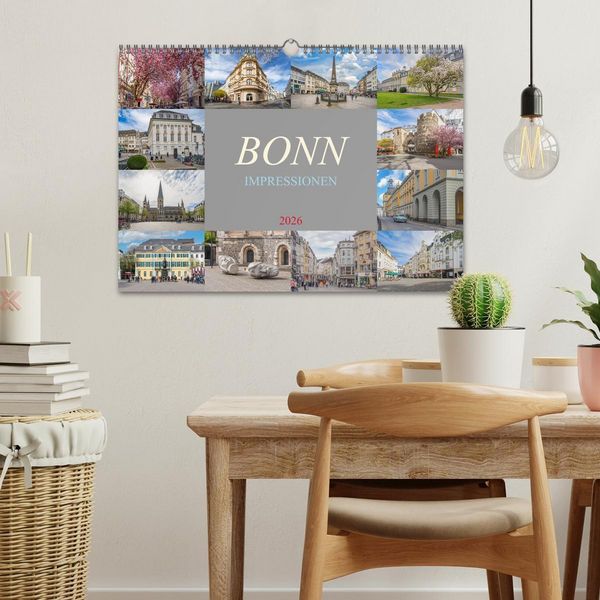 Produktbild: Bonn Impressionen (Wandkalender 2026 DIN A3 quer), CALVENDO Monatskalender