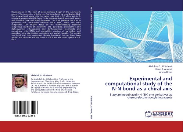Produktbild: Experimental and computational study of the N-N bond as a chiral axis