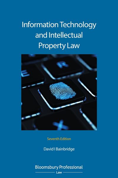 Produktbild: Information Technology and Intellectual Property Law