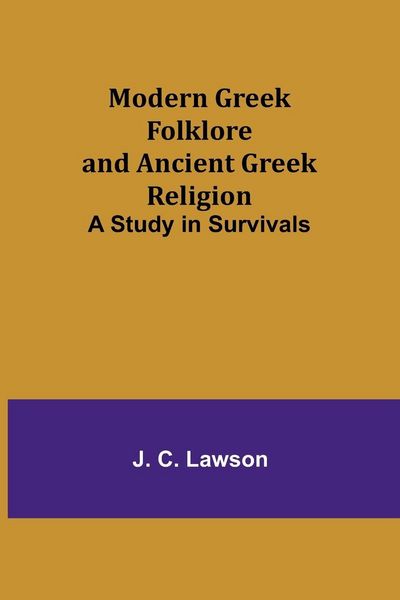 Produktbild: Modern Greek Folklore and Ancient Greek Religion