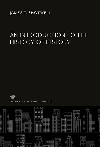 Produktbild: An Introduction to the History of History