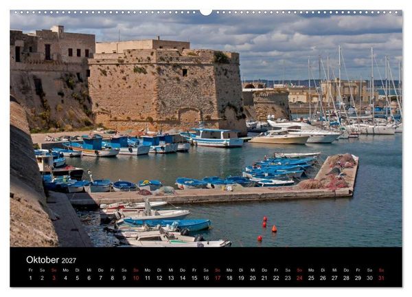 Produktbild: Apulien (Wandkalender 2027 DIN A2 quer), CALVENDO Monatskalender