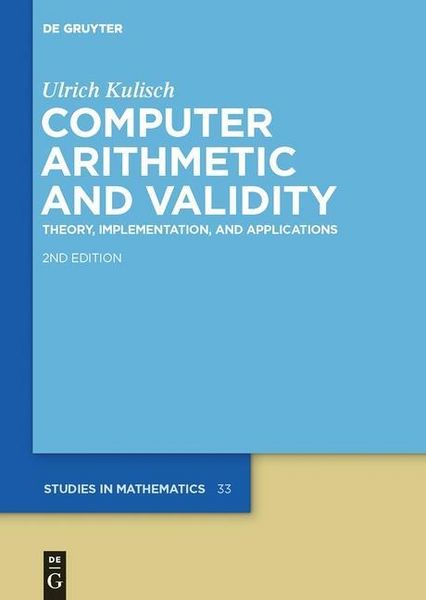 Produktbild: Computer Arithmetic and Validity