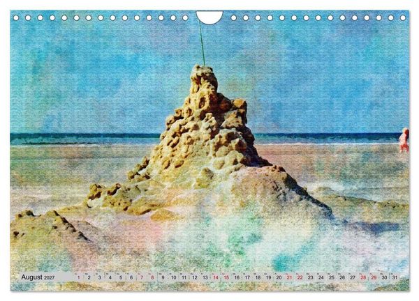 Produktbild: D&auml;nemark - Sch&ouml;nheiten J&uuml;tlands in feinen Aquarellfarben (Wandkalender 2027 DIN A4 quer), CALVENDO Monatskalender
