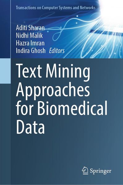 Produktbild: Text Mining Approaches for Biomedical Data