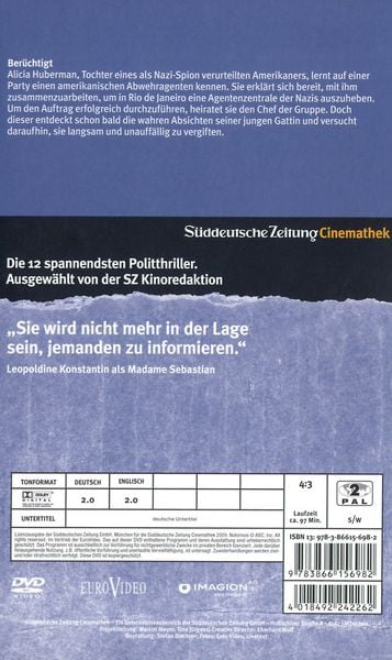Berüchtigt - Notorious - SZ-Cinemathek