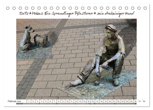 Produktbild: Mein Dreieich (Tischkalender 2026 DIN A5 quer), CALVENDO Monatskalender