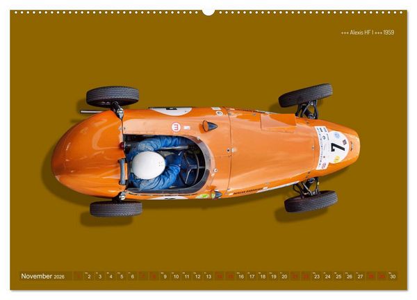 Produktbild: Legenden des Rennsports - Formel Junior 1955-1965 (hochwertiger Premium Wandkalender 2026 DIN A2 quer), Kunstdruck in Hochglanz