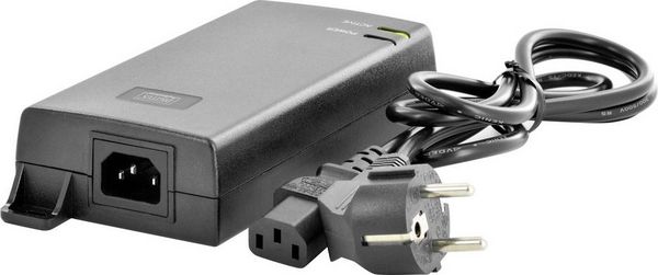 Produktbild: Digitus DN-95104 PoE Injektor 1 GBit/s IEEE 802.3at (25.5 W), IEEE 802.3af (12.95 W)