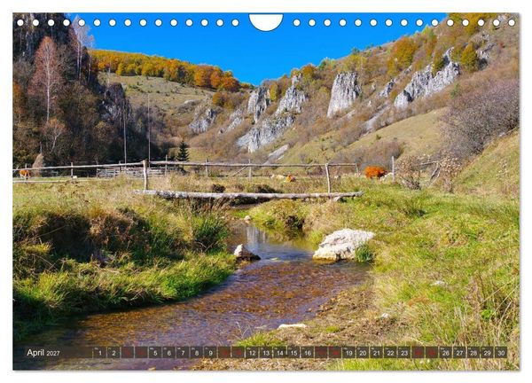 Produktbild: Fundatura Ponorului - Auf dem Via Transilvanica durch die Karpaten (Wandkalender 2027 DIN A4 quer), CALVENDO Monatskalender