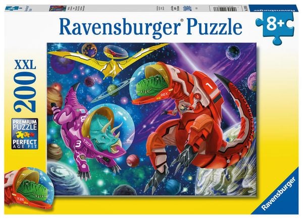 Puzzle Ravensburger Weltall Dinos 200 Teile XXL