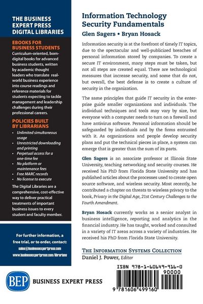 Produktbild: Information Technology Security Fundamentals