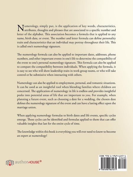 Produktbild: A Numerology Book To Treasure
