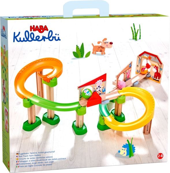 Produktbild: Kullerb&uuml; &ndash; Kugelbahn Tierkind_6SPA