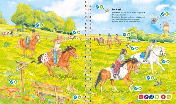 Produktbild: Tiptoi® CREATE Ferien auf dem Reiterhof
