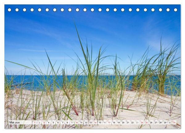 Produktbild: Sonne, Strand & Meer (Tischkalender 2026 DIN A5 quer), CALVENDO Monatskalender
