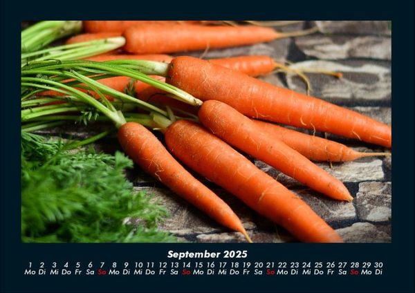 Produktbild: Gem&uuml;sekalender 2025 Fotokalender DIN A4