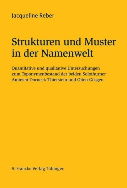 Produktbild: Strukturen und Muster in der Namenwelt