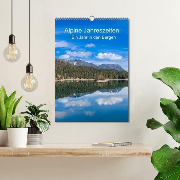 Produktbild: Alpine Jahreszeiten: Ein Jahr in den Bergen (Wandkalender 2026 DIN A3 hoch), CALVENDO Monatskalender