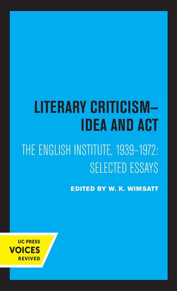Produktbild: Literary Criticism