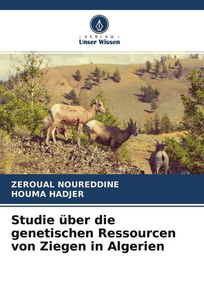 Produktbild: Noureddine, Z: Studie &uuml;ber die genetischen Ressourcen von Zi