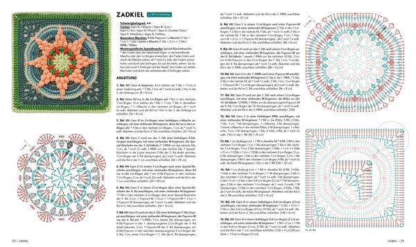 Produktbild: Musterbibel Granny Squares: H&auml;kelzauber in 3D-Optik