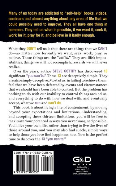 Produktbild: The 13 You Can'ts