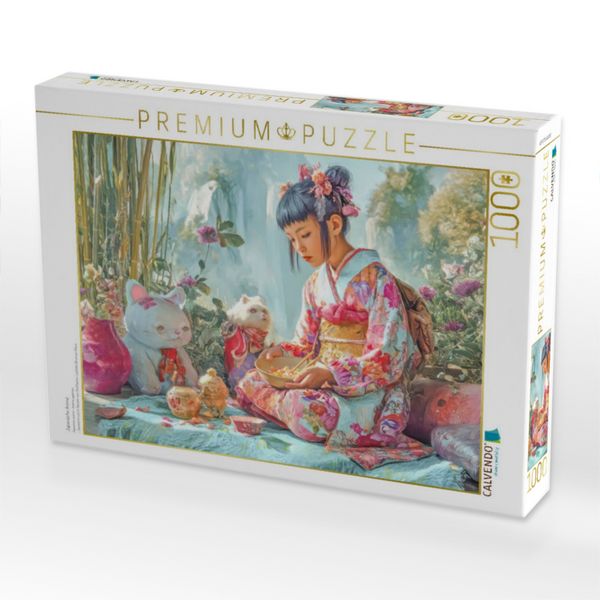 Produktbild: CALVENDO Puzzle Japanische Anime | 1000 Teile Lege-Gr&ouml;&szlig;e 64x48cm Foto-Puzzle f&uuml;r gl&uuml;ckliche Stunden