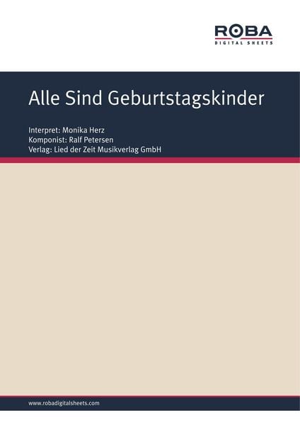 Produktbild: Alle Sind Geburtstagskinder