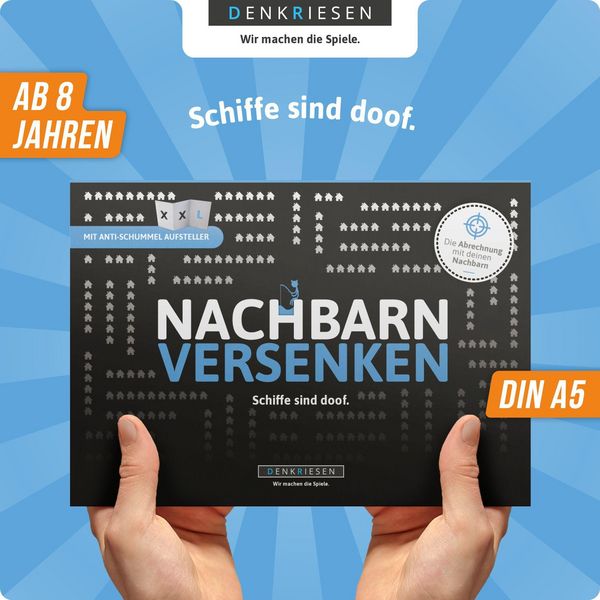 Produktbild: NACHBARN VERSENKEN "Schiffe sind doof" - Schiffe versenken neu aufgelegt