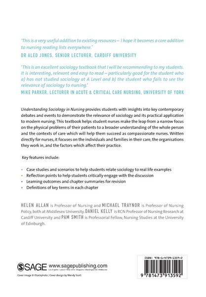 Produktbild: Understanding Sociology in Nursing