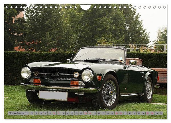 Produktbild: Oben ohne Oldtimer (Wandkalender 2027 DIN A4 quer), CALVENDO Monatskalender
