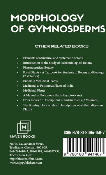 Produktbild: Morphology Of Gymnosperms